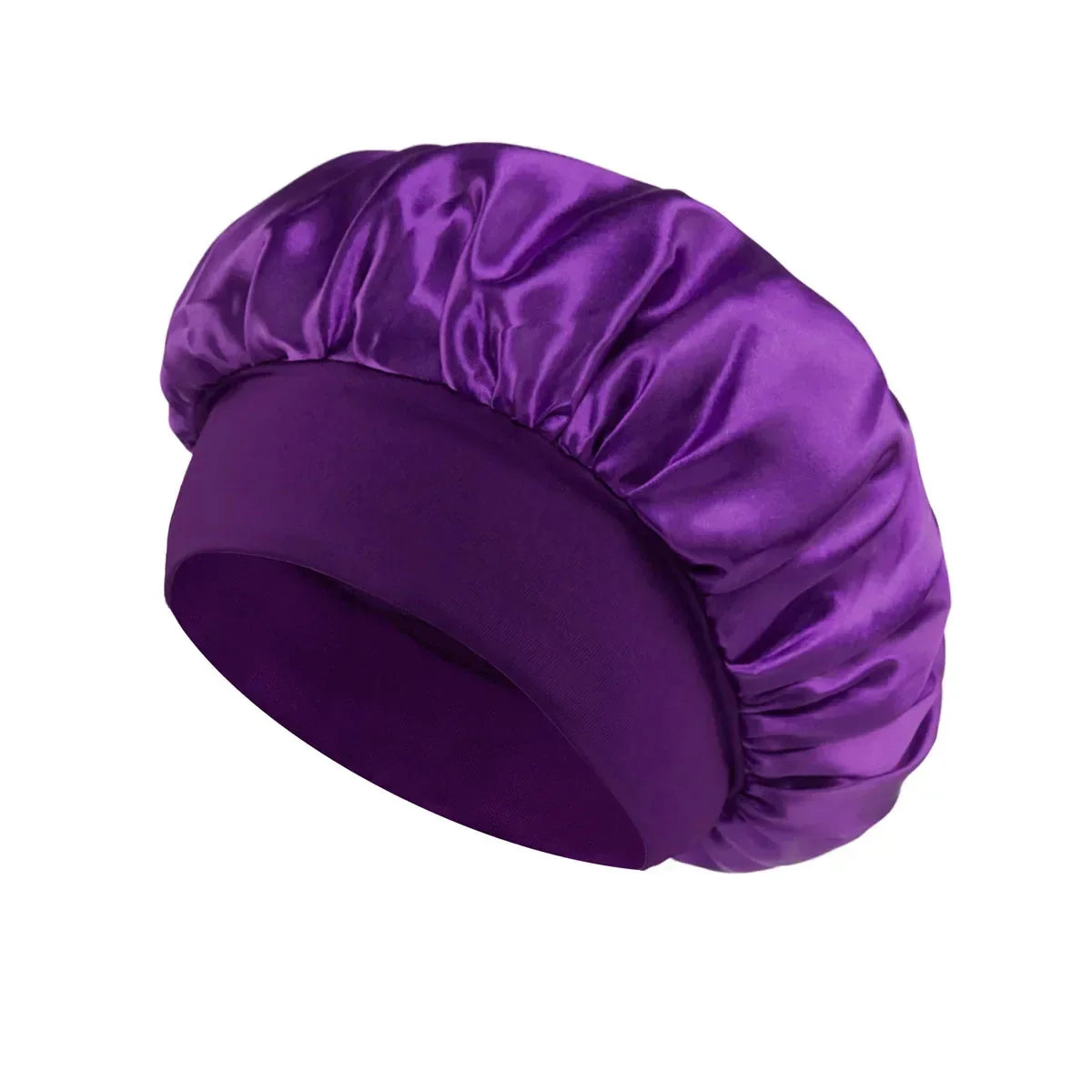 Women’s Satin Sleep Bonnet – Silk Hair Bonnet Wide Band
