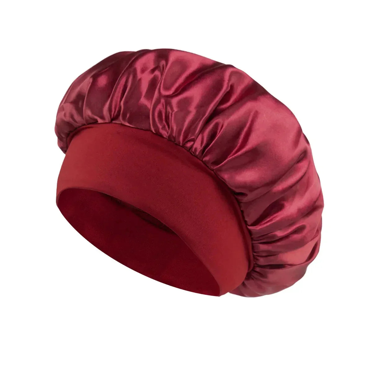 Women’s Satin Sleep Bonnet – Silk Hair Bonnet Wide Band